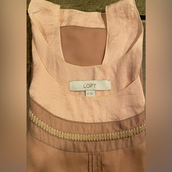 Loft Double Layer Silky Sleeveless Top - Picture 2 of 4